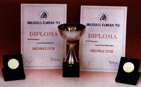 1993: Sieger des Goldpokals und der Goldmedaille bei der 42. Eureka Internationale Erfinder-Messe in Brüssel.\\n\\n30.01.2015 15:03
